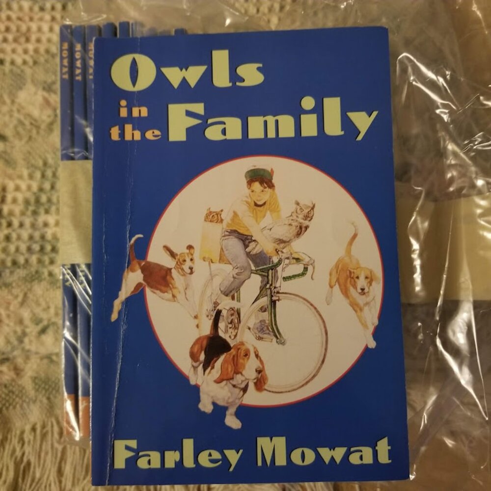 Lot of 24 Book Novels, Owls in the Family by Farley Mowat